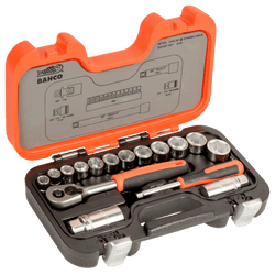 Bahco 3/8" Sq Drive 33 Pce Metric Socket Set S330