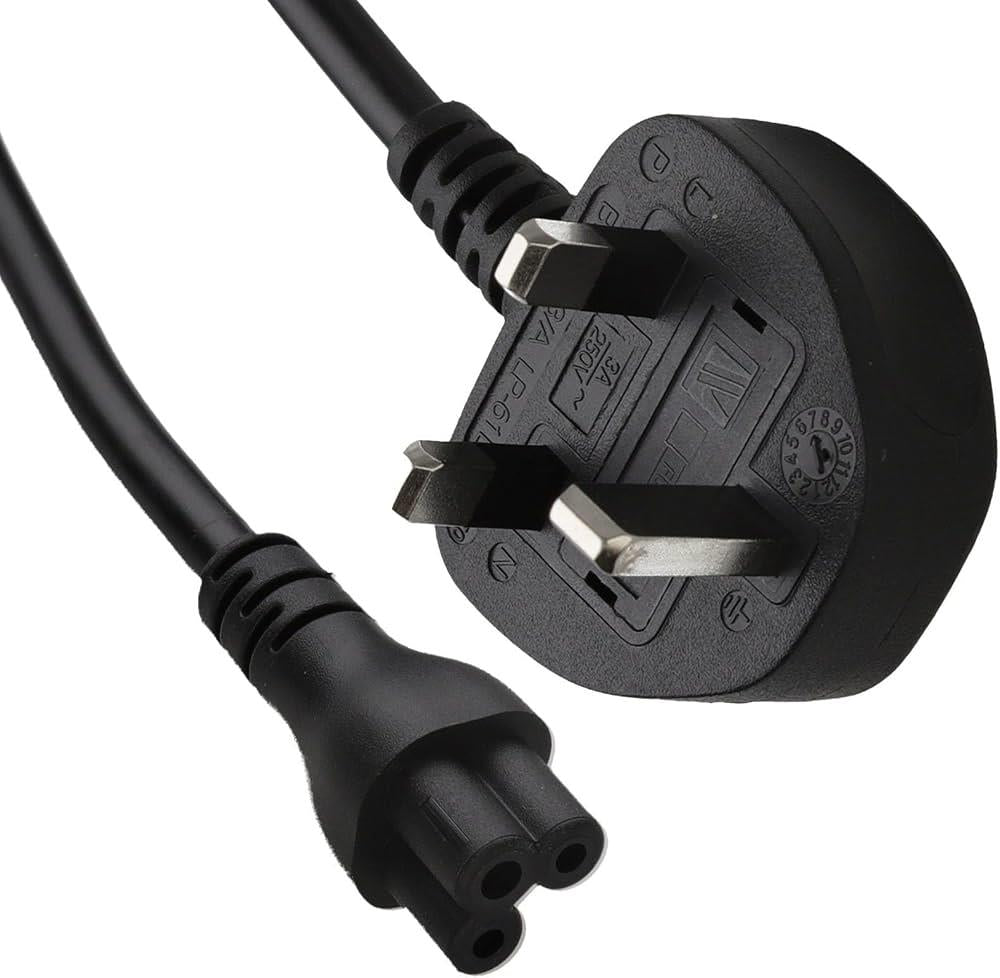 2.5Amp Clover Leaf Cable 1.9Mtr | 178058 - Image 2