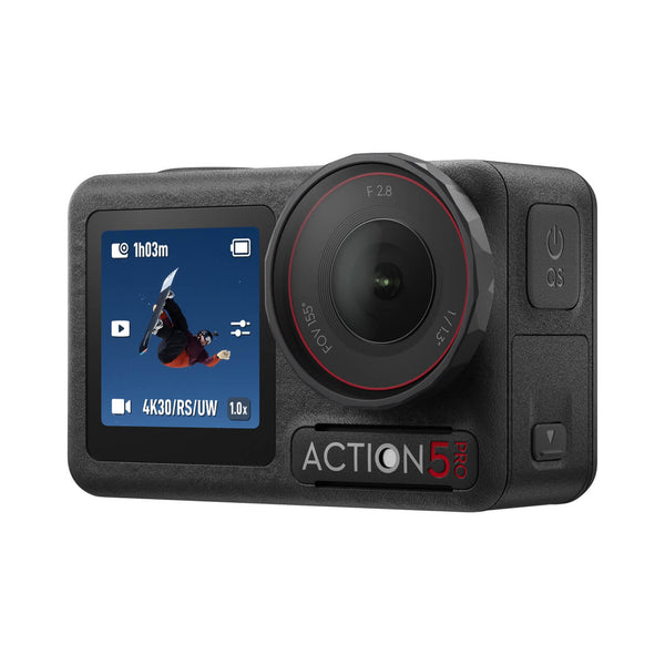 DJI Osmo Action 5 Pro Standard Combo action camera with dual screens, 4K video, waterproof design - Keans Claremorris