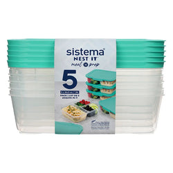 Sistema Nest-It™Meal Prep 1.9L - 5 Pack