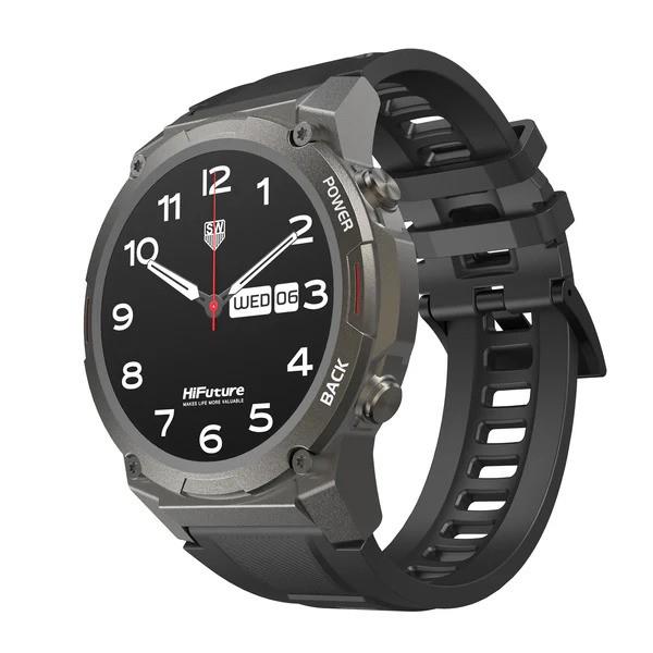 Hi Future Mix2 Smart Watch with 1.43" AMOLED display, sleek design - available at Keans Claremorris