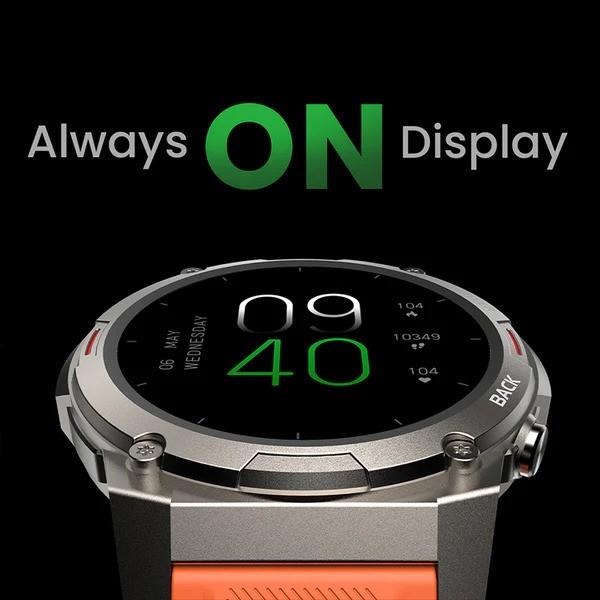 Hi Future Mix2 Smart Watch with 1.43" AMOLED display, sleek design – available at Keans Claremorris