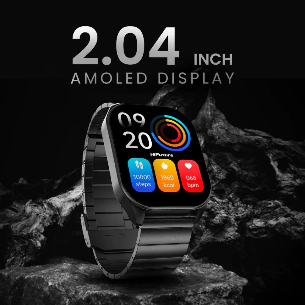 Hi Future Apex Smart Watch Black with fitness tracking, notifications - available at Keans Claremorris