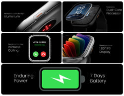 Hi Future Zone 3 Smart Watch 1.85''  Silver