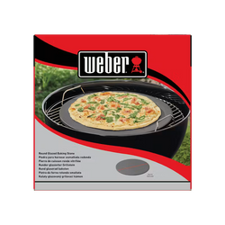 Weber Glazed Pizza Stone – Round 36cm