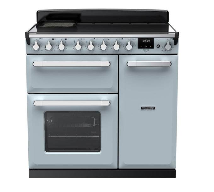 Rangemaster Induction Estel Deluxe 90cm Chrome Trim - Image 5
