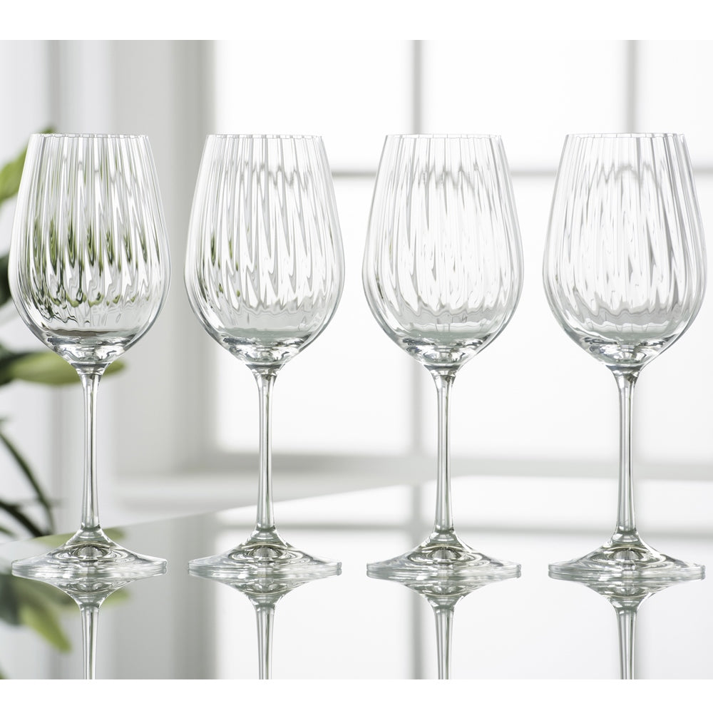 Galway Crystal Erne Wine Glass Set of 4 – Elegant, Handcrafted Glassware | Keans Claremorris