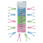 Load image into Gallery viewer, Prism - 24 pack Soft Touch Flower Clothes Pegs
