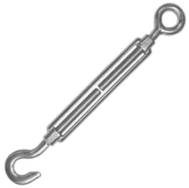 Posamo Turnbuckle M5x70 Grade 316 Hook/Eye stainless steel, durable tensioner – Keans Claremorris