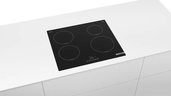 Bosch Series 4 60cm Black Induction Hob PUE611BB5E with touch controls - Keans Claremorris