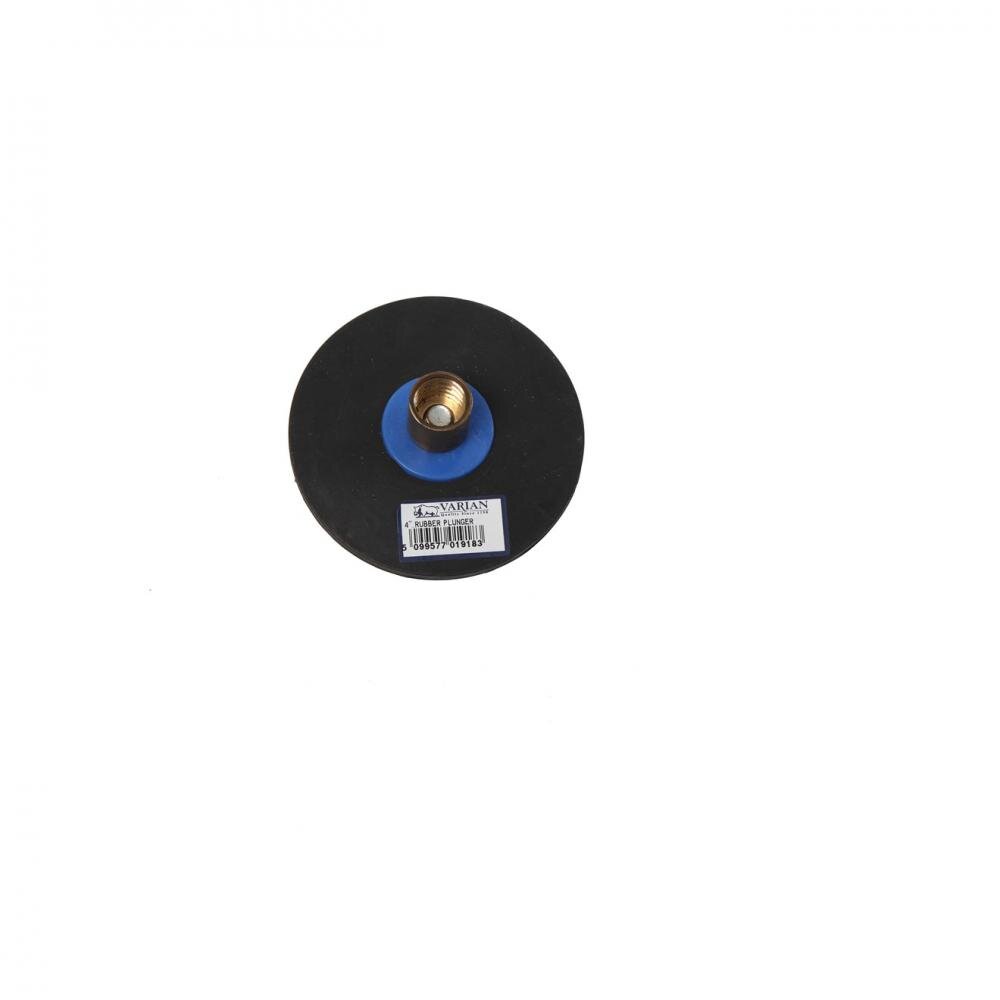 4" Rubber plunger with strong metal & rubber, threaded fitting for pipes and drains – Keans Claremorris.