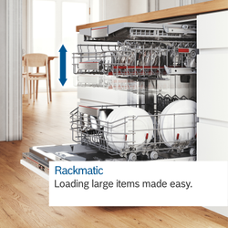 Bosch Series 6 Integrated Dishwasher SMV6ZCX10G sleek design, energy-efficient, quiet operation | Keans Claremorris
