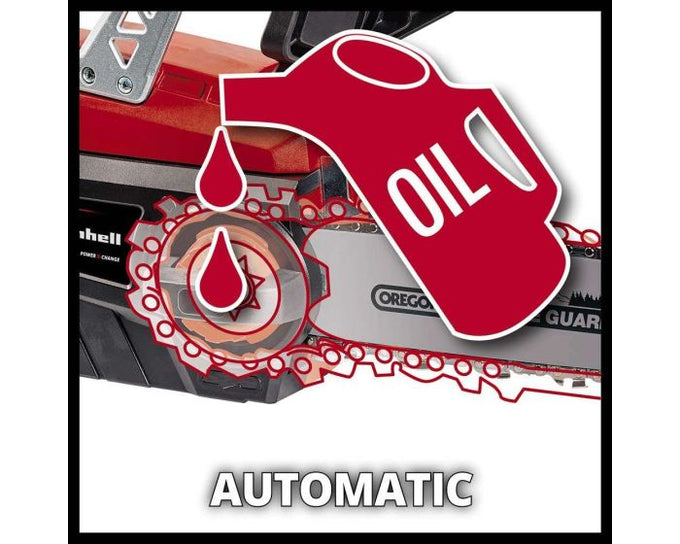 Einhell Power X-Change 18V 25cm Cordless Chainsaw Kit - Image 6
