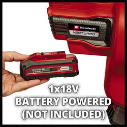 Einhell Power X-Change 18V VENTURRO Cordless Leaf Blower/Vac - B