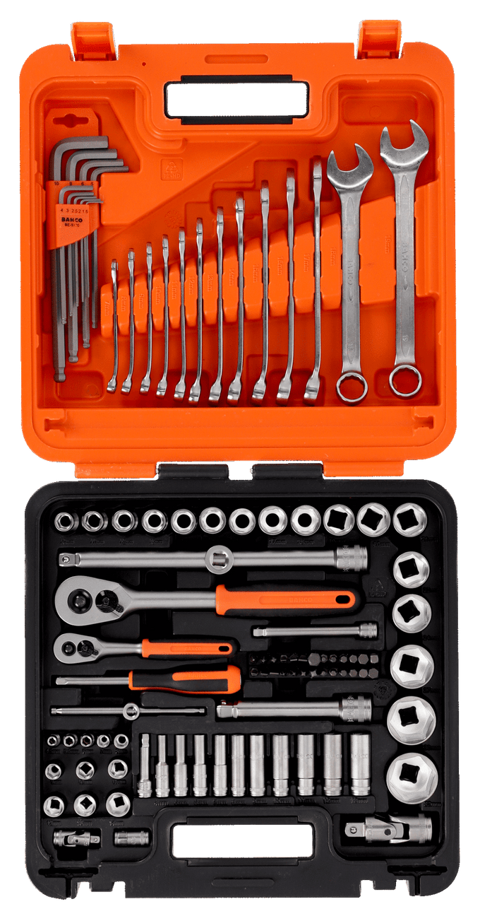 BAHCO 98 Piece Socket & Mechanics Set | S98MC1H - Image 2