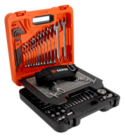 BAHCO 98 Piece Socket & Mechanics Set | S98MC1H