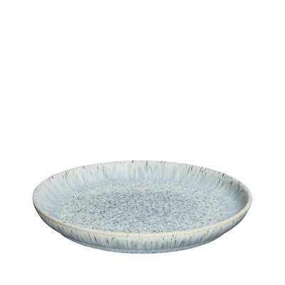 Denby Halo Speckle Medium Coupe Plate