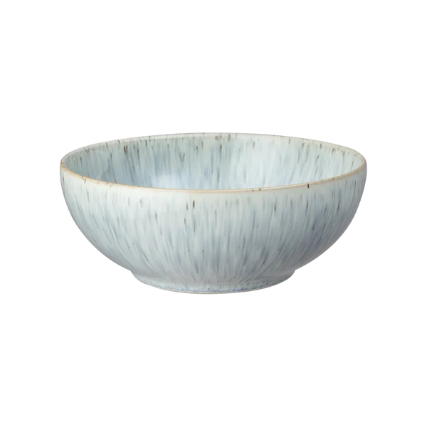Denby Halo Speckle Coupe Cereal Bowl, 17cm stoneware, oven-safe, handcrafted speckled glaze, available at Keans Claremorris