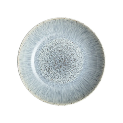 Denby Halo Speckle Pasta Bowl with textured finish, perfect for serving pasta - available at Keans Claremorris