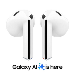 Samsung Galaxy Buds3 White In-Ear Wireless Earbuds SM-R530NZWAEUA - Noise Cancelling, Bluetooth | Keans Claremorris