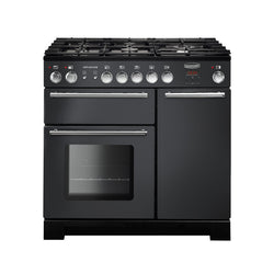 Rangemaster Infusion 90CM Dual Fuel Range Cooker with oven and gas burners - available at Keans Claremorris