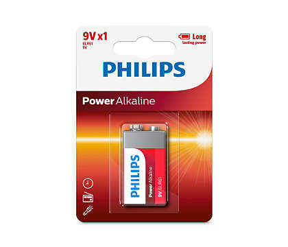 Panasonic Bronze Alkaline 9V battery, eco-friendly, heavy metal free, PET blister pack – available at Keans Claremorris.
