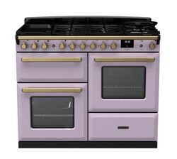 Rangemaster Dual Fuel Estel Deluxe 110cm Antique Brass Trim