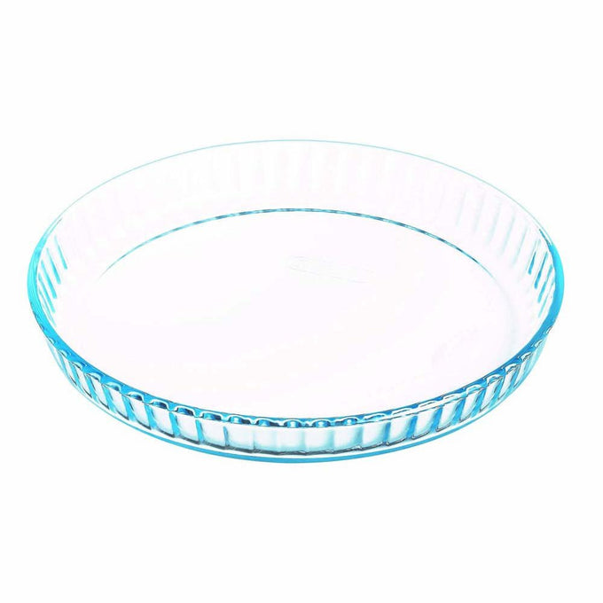 Pyrex Flan Dish 31cm borosilicate glass, scratch-resistant, oven, microwave, freezer safe – Keans Claremorris