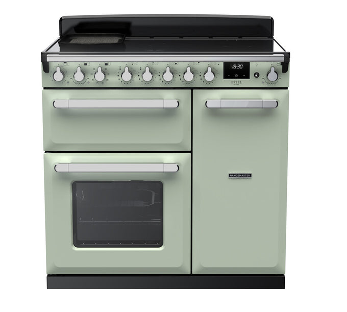 Rangemaster Induction Estel Deluxe 90cm Chrome Trim - Image 7