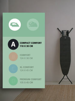 Brabantia Ironing Board A 110X30Cm Soothing Sea