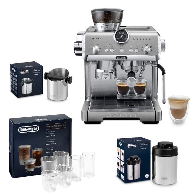 Delonghi La Specialista Opera Bean to Cup Coffee Machine with HomeCafe Kit, Stainless Steel - Keans Claremorris
