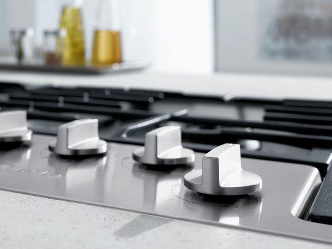 Miele KM 2354-1 888mm 5 Zone Gas Hob Dual Wok Burner - Image 4