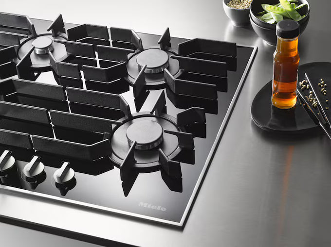 Miele KM 3054-1 942mm 5 Zone Gas Hob Dual Wok - Image 4