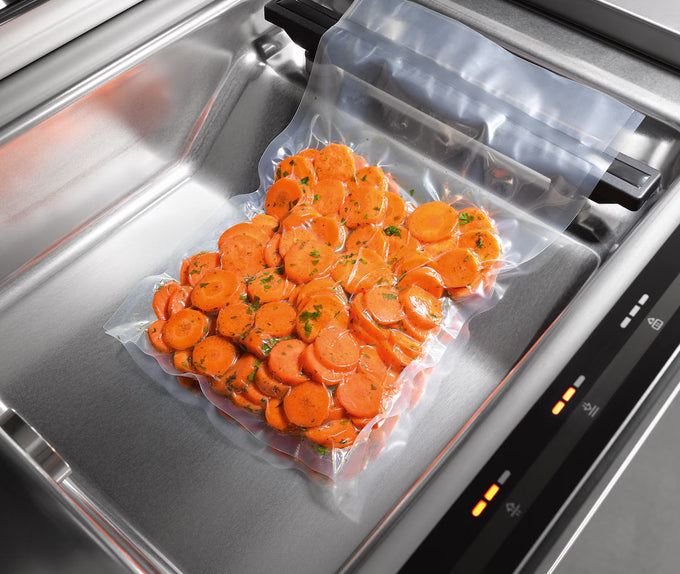 Miele EVS 7010 Vacuum Sealing Drawer 14cm, Obsidian Black - Image 3