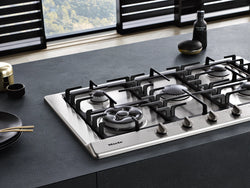 Miele KM 2032 Gas Hob 5 Burner Stainless Steel 75cm