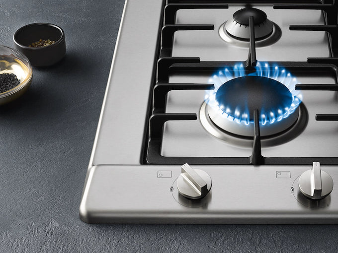 Miele KM 2032 Gas Hob 5 Burner Stainless Steel 75cm - Image 2