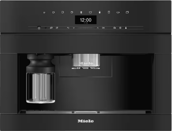 Miele Built-In Coffee Machine Obsidian Black CVA 7440 - Image 1