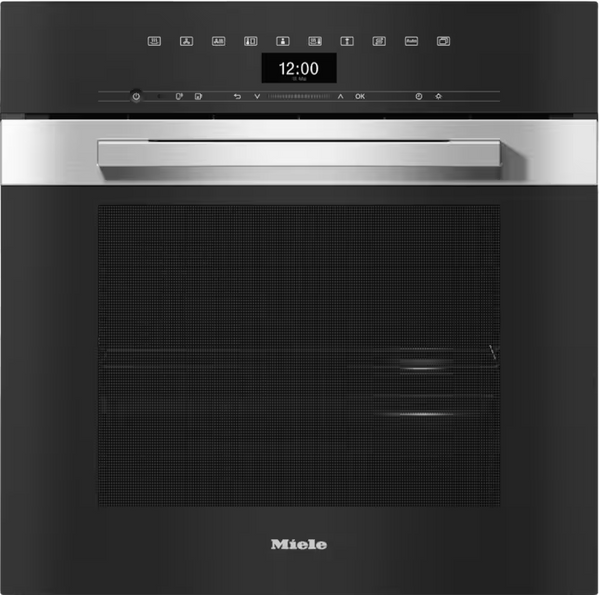 Miele DGC 7460 HC Pro 60cm Steam & Combi Oven 68L, Stainless Steel/Clean Steel