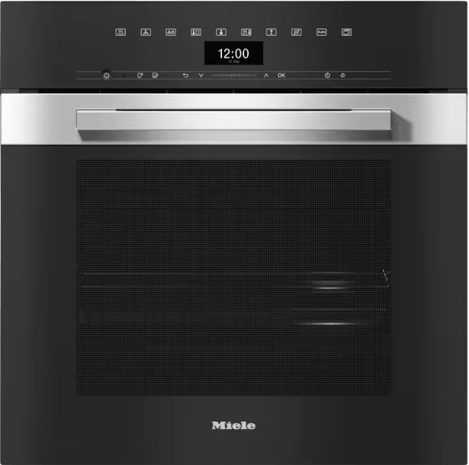 Miele DGC 7460 HC Pro 60cm Steam & Combi Oven 68L, Stainless Steel/Clean Steel - Image 1