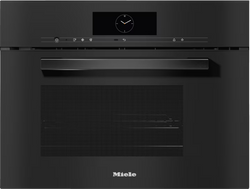 Miele DGM 7840 VitroLine Steam Oven Microwave 40L, Obsidian Black