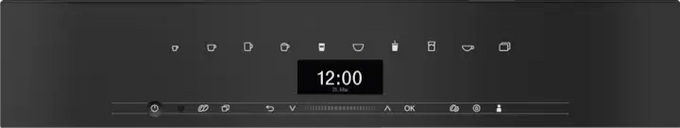 Miele Built-In Coffee Machine Obsidian Black CVA 7440 - Image 2