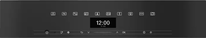 Miele DGM 7440 VitroLine 40L Steam Microwave Oven, Obsidian Black - Image 2