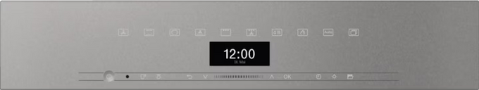 Miele H 7464 BPX ArtLine 76L Built-In Pyrolytic Oven, Graphite Grey - Image 2