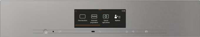 Miele H 7860 BPX ArtLine 76L Built-In Pyrolytic Oven, Graphite Grey - Image 2