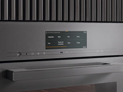 Miele DGM 7440 VitroLine 40L Steam Microwave Oven, Graphite Grey
