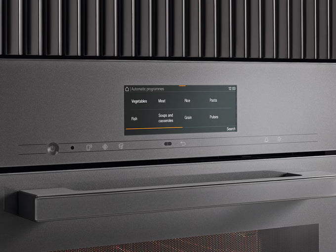 Miele DGM 7440 VitroLine 40L Steam Microwave Oven, Graphite Grey - Image 5