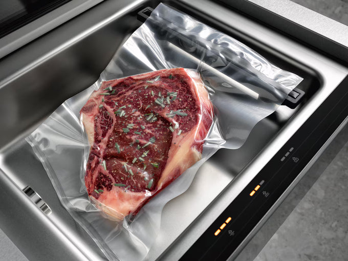 Miele EVS 7010 Vacuum Sealing Drawer 14cm, Graphite Grey - Image 6
