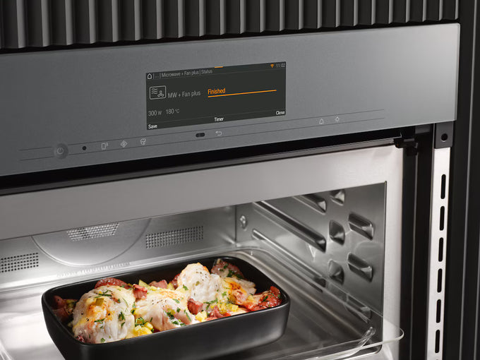 Miele H 7840 BMX ArtLine Oven Microwave Combo 43L, Obsidian Black - Image 3