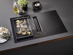 Miele KMDA 7473-1 FL Silence Hob with Extractor 80cm