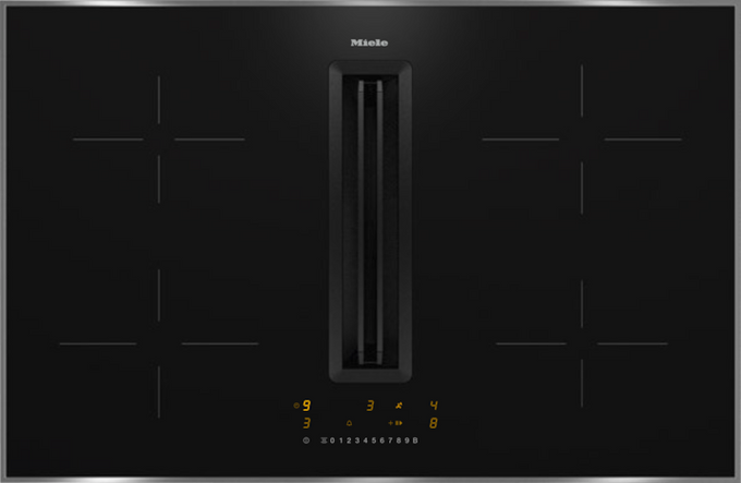 Miele KMDA7272FR-U 80cm Induction 2 in 1 Hob with 4 cooking zones - Image 1